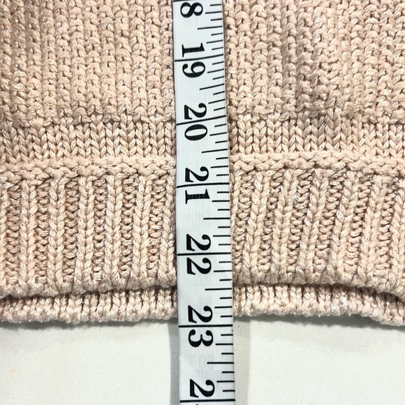 White House Black Market,Hint of Pink PullOver Sweater,Shimmer,EUC,Size XS - Picture 8 of 8